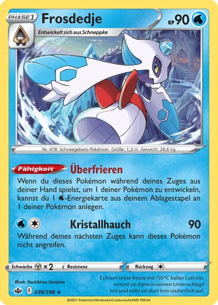 Pokémon Schaurige Herrschaft holografische Karten nach Wahl (DE)