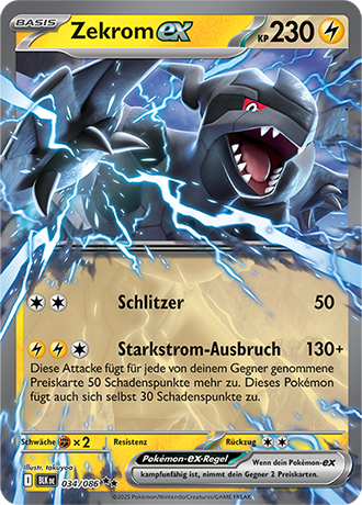 Pokémon Schwarze Blitze Fullart/EX Karten nach Wahl (DE)