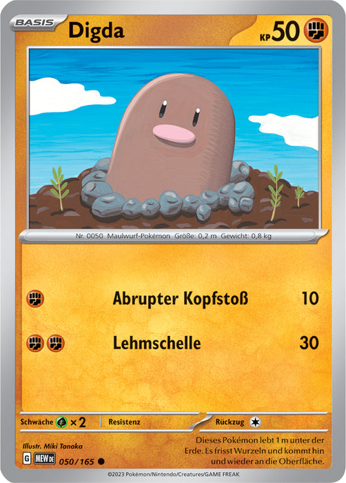 Pokémon 151 Kollektion Karten nach Auswahl Basis Nr. 001-108 (deutsch)