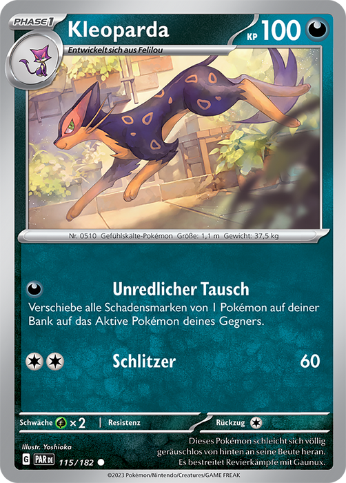 POKÉMON PARADOXRIFT EINZELKARTEN Reverse-Holo Nr. 001 -109 (DE)