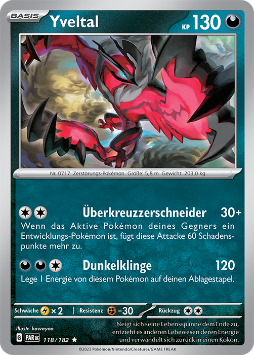 POKÉMON PARADOXRIFT EINZELKARTEN Reverse-Holo Nr. 001 -109 (DE)