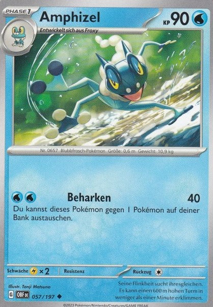 POKÉMON OBSIDIANFLAMMEN EINZELKARTEN Holografisch NACH WAHL (DE)