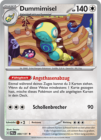 Pokémon Prismatische Entwicklungen Reverse-Holo Karten nach Wahl (DE)