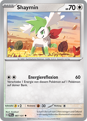 Pokémon Prismatische Entwicklungen Basis Karten nach Wahl (DE)