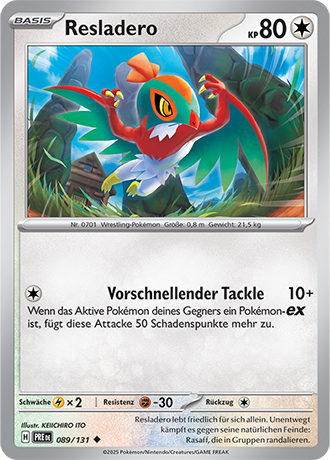 Pokémon Prismatische Entwicklungen Basis Karten nach Wahl (DE)