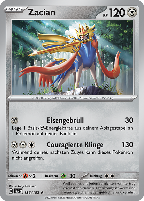 Pokémon Paradoxrift Einzelkarten nach Auswahl Basis Nr. 114 - 158 (Deutsch)
