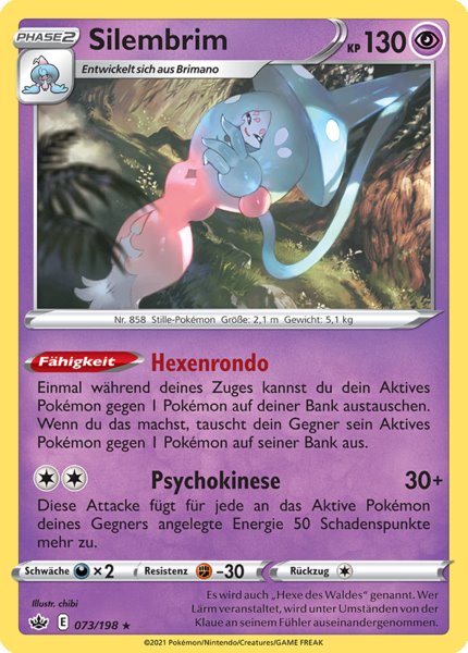 Pokémon Schaurige Herrschaft holografische Karten nach Wahl (DE)
