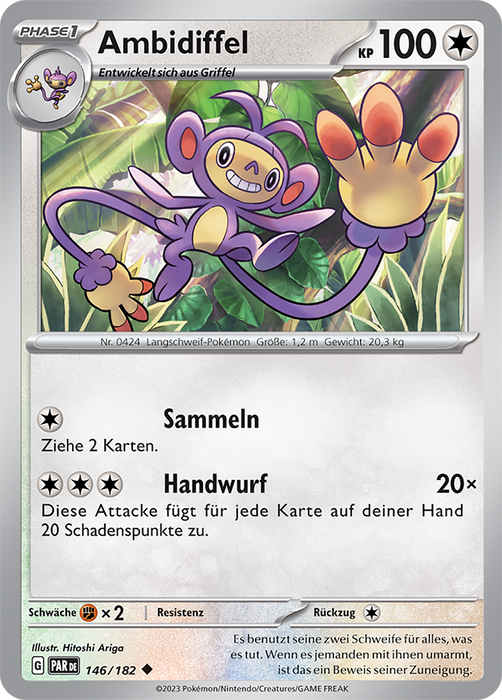 Pokémon Paradoxrift Einzelkarten nach Auswahl Basis Nr. 114 - 158 (Deutsch)