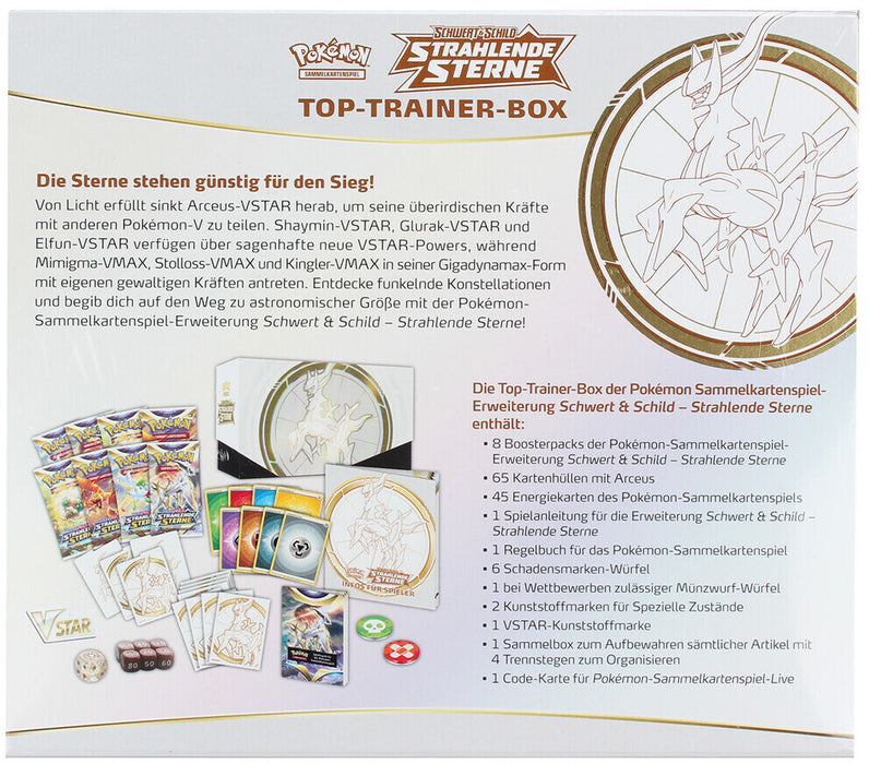 Pokémon Strahlende Sterne Top-Trainer-Box (DE)