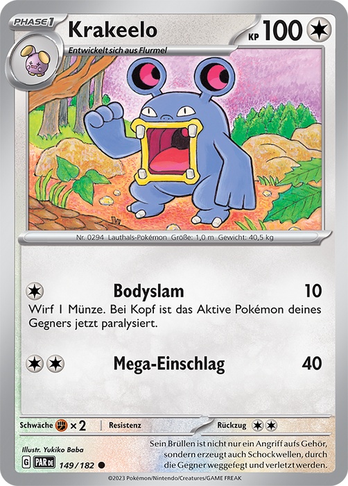 Pokémon Paradoxrift Einzelkarten nach Auswahl Basis Nr. 114 - 158 (Deutsch)