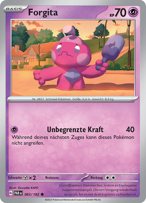 POKÉMON PARADOXRIFT EINZELKARTEN Reverse-Holo Nr. 001 -109 (DE)