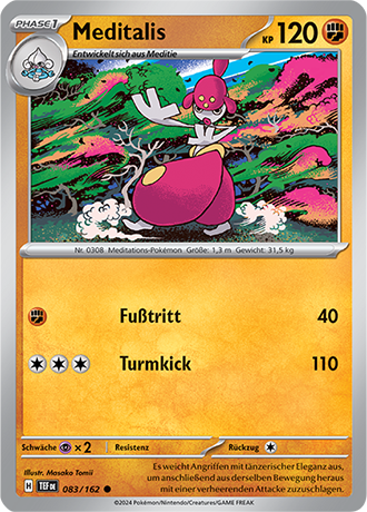 Pokémon Gewalten der Zeit Basis-Karten nach Wahl Nr. 001-118 (DE)
