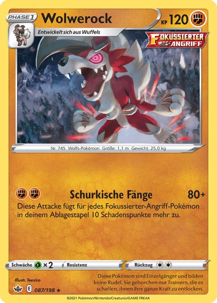 Pokémon Schaurige Herrschaft holografische Karten nach Wahl (DE)