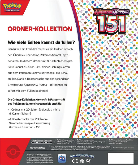 Pokémon 151 Ordner-Kollektion (DE)