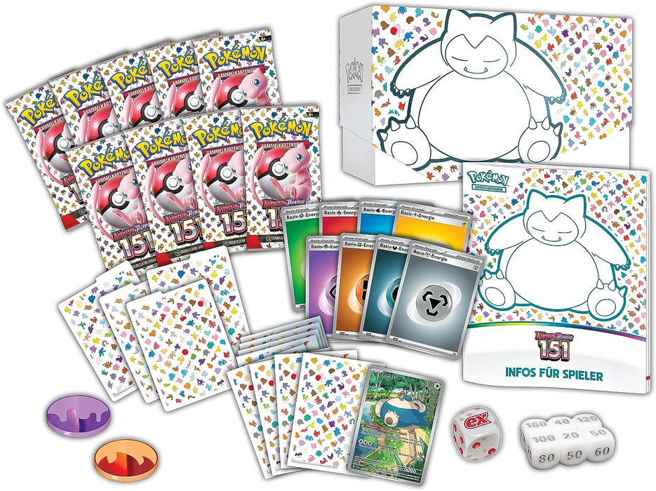 Pokémon Karmesin & Purpur 151 Top-Trainer-Box (DE)