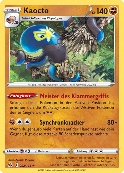 Pokémon Schaurige Herrschaft holografische Karten nach Wahl (DE)