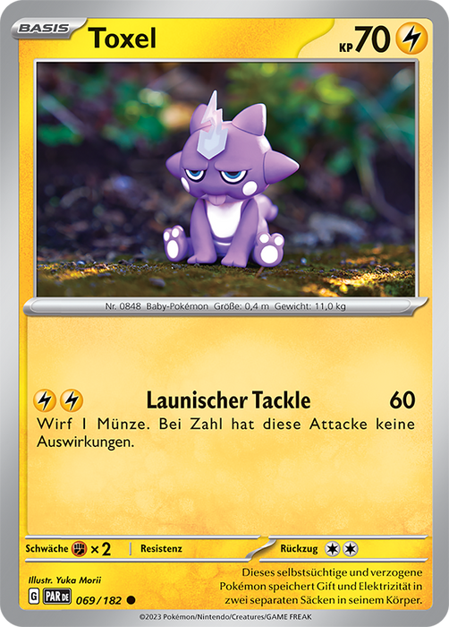 POKÉMON PARADOXRIFT EINZELKARTEN Reverse-Holo Nr. 001 -109 (DE)