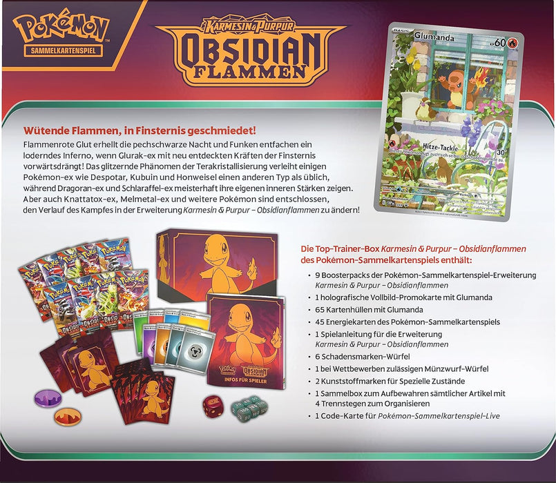Pokémon Obsidianflammen Top Trainer Box (DE)