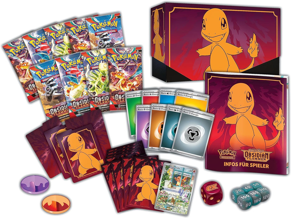 Pokémon Obsidianflammen Top Trainer Box (DE)