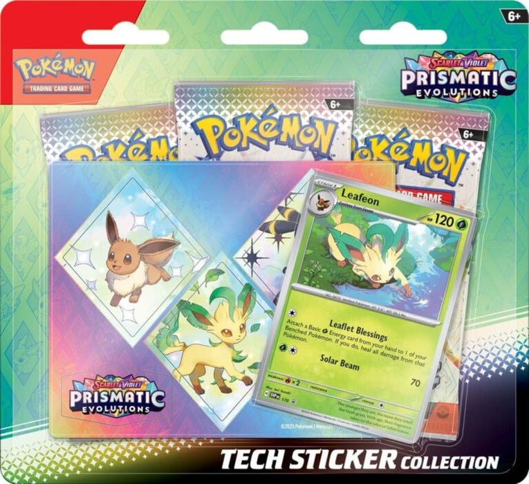 Pokémon Prismatische Entwicklungen Tech-Sticker-Kollektion (DE)