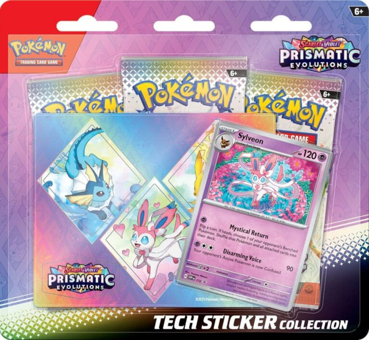 Pokémon Prismatische Entwicklungen Tech-Sticker-Kollektion (DE)