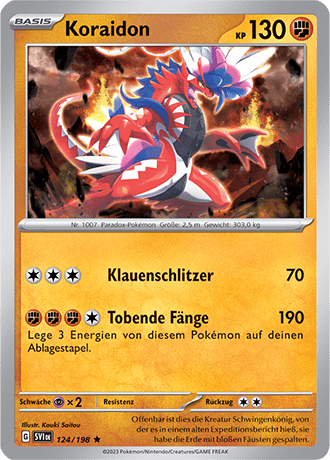 Pokémon Karmesin & Purpur holografische Karten nach Auswahl (DE)