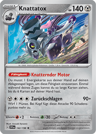 Pokémon Karmesin & Purpur Basis Karten nach Wahl Nr.  (DE)