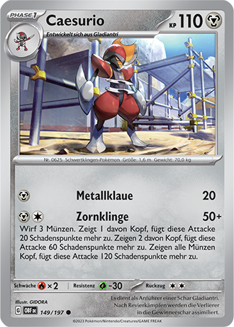 POKÉMON OBSIDIANFLAMMEN EINZELKARTEN Holografisch NACH WAHL (DEUTSCH)