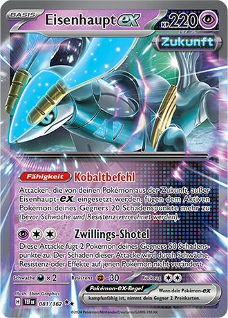 Pokémon Gewalten der Zeit Fullart/Ex Karten nach Wahl (DE)