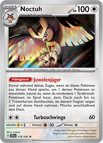 Pokémon Stellarkrone holografische Karten nach Wahl (DE)