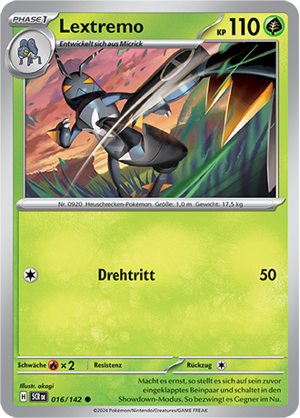 Pokémon Stellarkrone Reverse-Holo Karten nach Wahl Nr.: 002 -111 (DE)