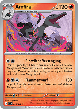 Pokémon Stellarkrone Reverse-Holo Karten nach Wahl Nr.: 002 -111 (DE)