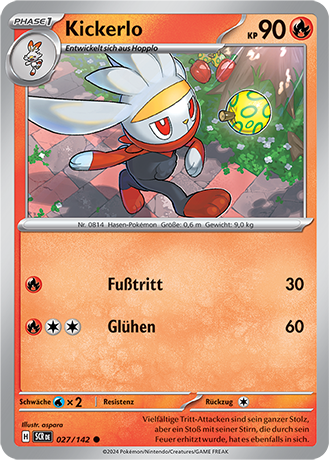 Pokémon Stellarkrone Reverse-Holo Karten nach Wahl Nr.: 002 -111 (DE)