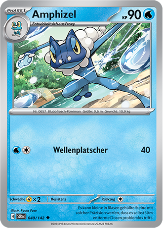 Pokémon Stellarkrone Reverse-Holo Karten nach Wahl Nr.: 002 -111 (DE)