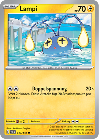 Pokémon Stellarkrone Basis-Karten nach Wahl Nr. 002- 127 (DE)