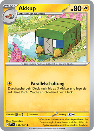 Pokémon Stellarkrone Basis-Karten nach Wahl Nr. 002- 127 (DE)
