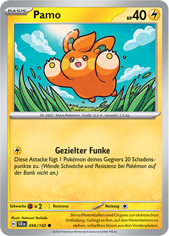 Pokémon Stellarkrone Basis-Karten nach Wahl Nr. 002- 127 (DE)