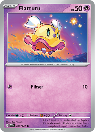 Pokémon Stellarkrone Reverse-Holo Karten nach Wahl Nr.: 002 -111 (DE)