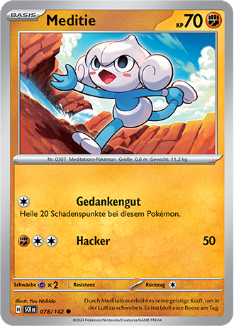 Pokémon Stellarkrone Reverse-Holo Karten nach Wahl Nr.: 002 -111 (DE)
