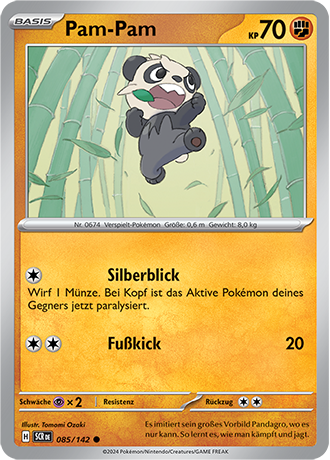 Pokémon Stellarkrone Basis-Karten nach Wahl Nr. 002- 127 (DE)