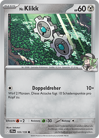 Pokémon Reisegefährten Basis Karten nach Wahl Nr. 001 - 130 (DE)