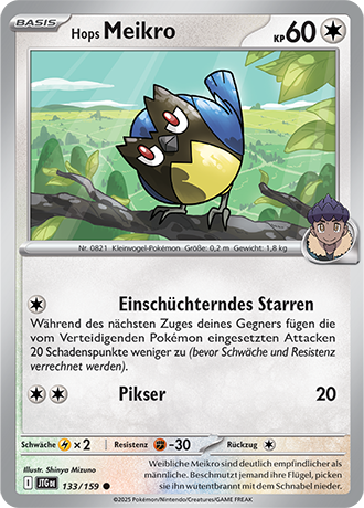 Pokémon Reisegefährten Basis Karten nach Wahl Nr. 131 - 141 (DE)