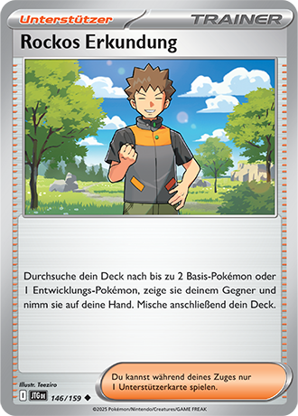 Pokémon Reisegefährten Trainerkarten nach Wahl (DE)