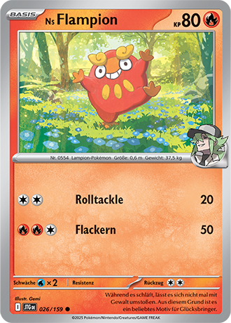 Pokémon Reisegefährten Basis Karten nach Wahl Nr. 001 - 130 (DE)
