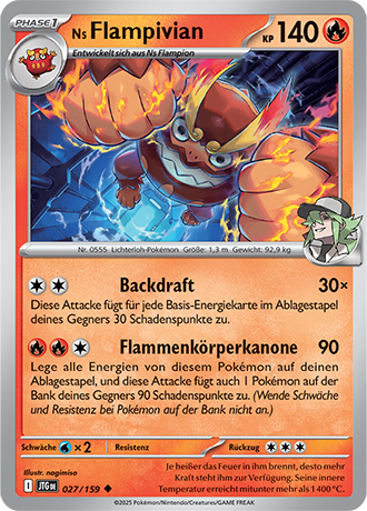 Pokémon Reisegefährten Basis Karten nach Wahl Nr. 001 - 130 (DE)