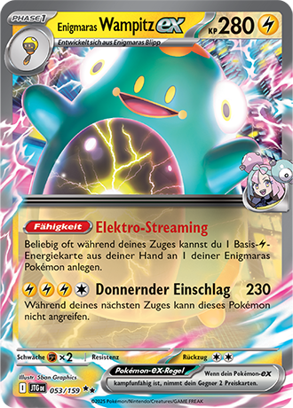 Pokémon Reisegefährten Fullart/EX Karten nach Wahl (DE)