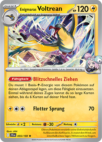 Pokémon Reisegefährten holografische Karten nach Wahl (DE)