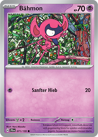 Pokémon Reisegefährten Basis Karten nach Wahl Nr. 001 - 130 (DE)