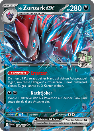 Pokémon Reisegefährten Fullart/EX Karten nach Wahl (DE)