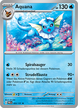 Pokémon Prismatische Entwicklungen Holografische Karten nach Wahl (DE)